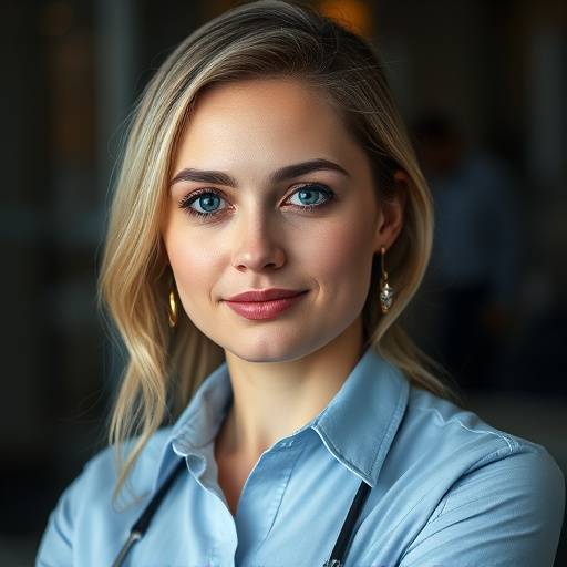 Portrait of Anya Petrova, Head Engineer