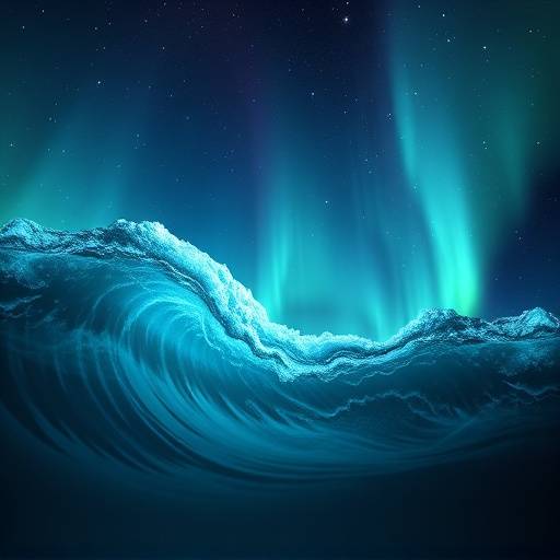 Waveform of the Northern Lights Symphony recording